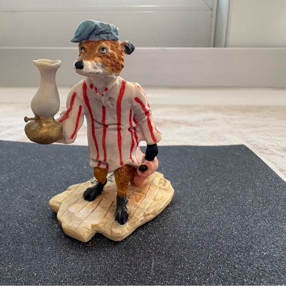 Vintage Schmid Lowell Davis figure, Scotland, 1990, Night Fox